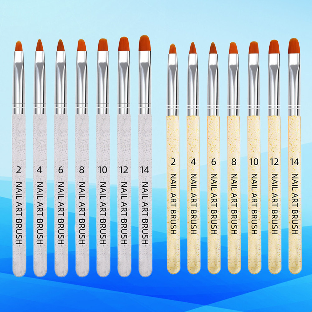 Nail Art Dotting Tool - 14-delige nagelkunst penset UV gellak stippen-