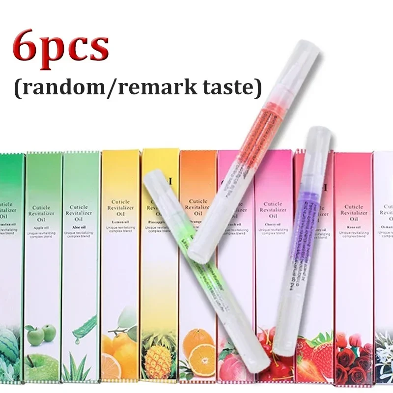 Cuticle Oil Pen - 6 STKS Nagelriemolie Pen Nagelvoeding 15