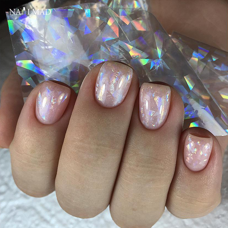 Nail Art Pinterest - 100*4 cm Papier Sticker Folie Nial