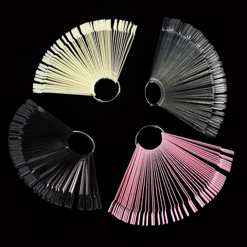 Nail Art Vector - 4 Kleur 50 Stuks Valse Nagel