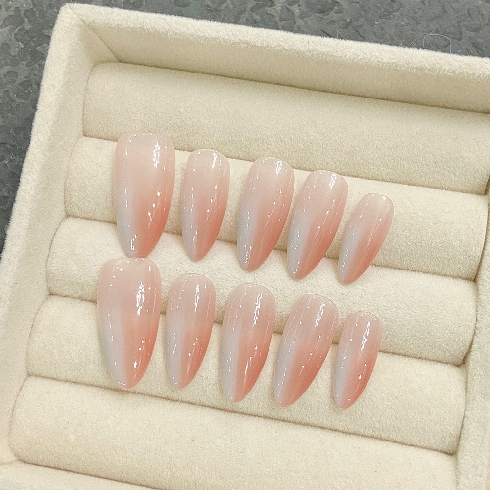 Handgemaakte Amandel Druk op N - Nail Art Press On recensie en prijs