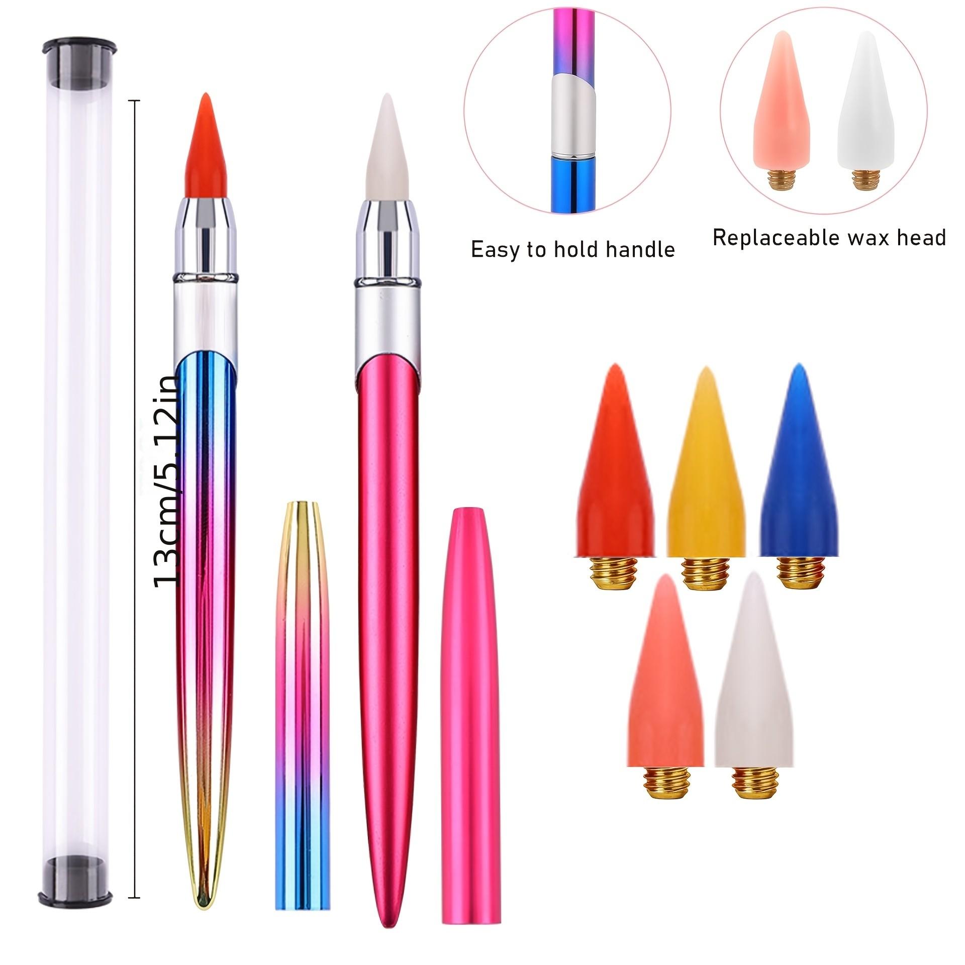 Zelfklevende diamantverfpennen - Nail Art Dotting Tool recensie en prijs