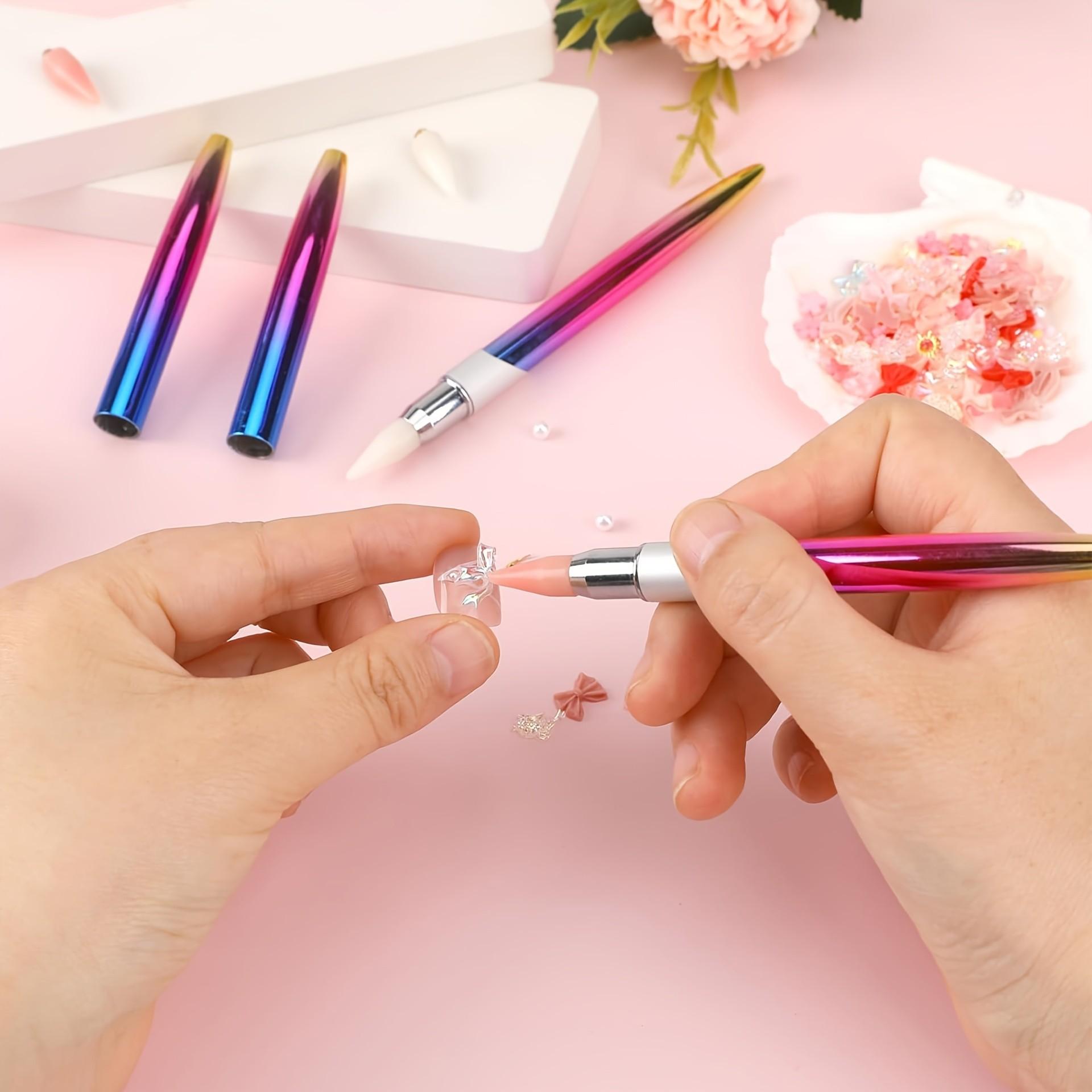 Zelfklevende diamantverfpennen - Nail Art Dotting Tool recensie en prijs