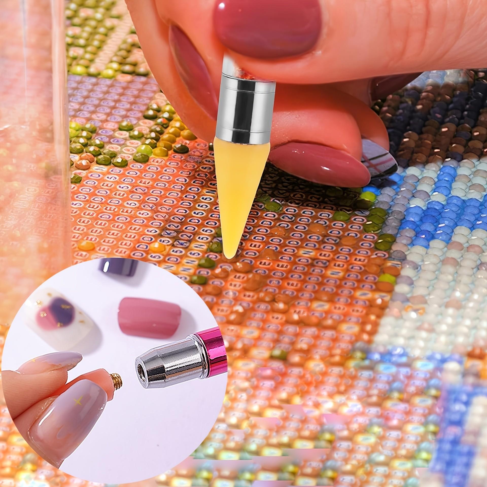 Zelfklevende diamantverfpennen - Nail Art Dotting Tool recensie en prijs