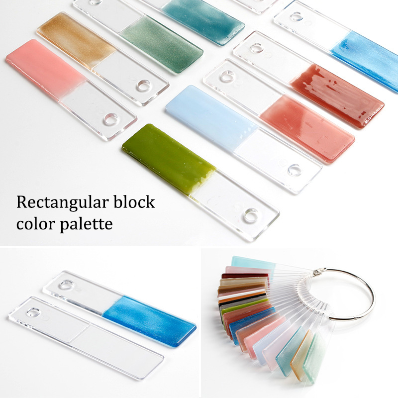 Rechthoekige nep-nagelkunst sw - Nail Art Vector recensie en prijs