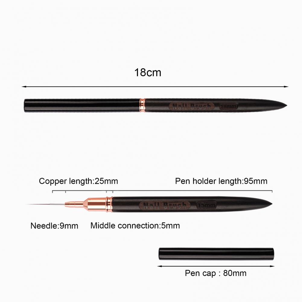 Fijne Detail Nagelkwast 6/9/12 - Nail Art Dotting Tool recensie en prijs