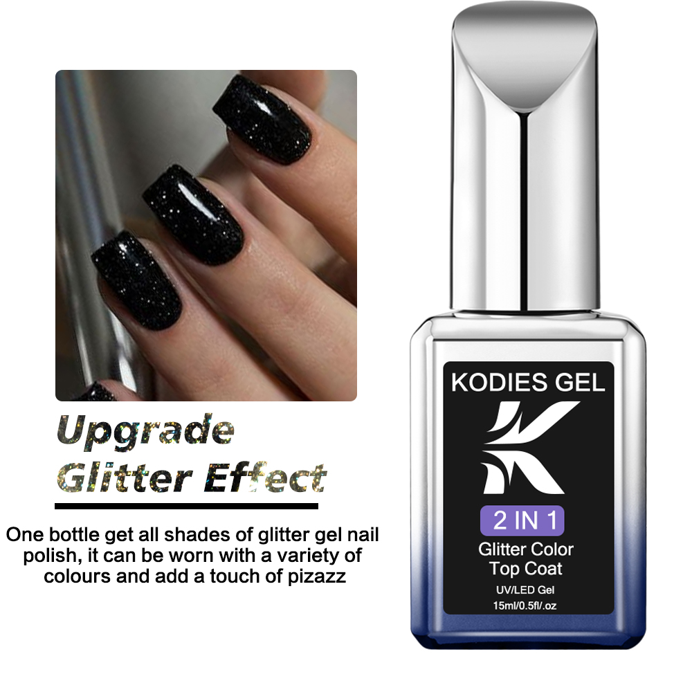 KODIES GEL Starlight Top Coat  - Nail Glitter Chrome recensie en prijs