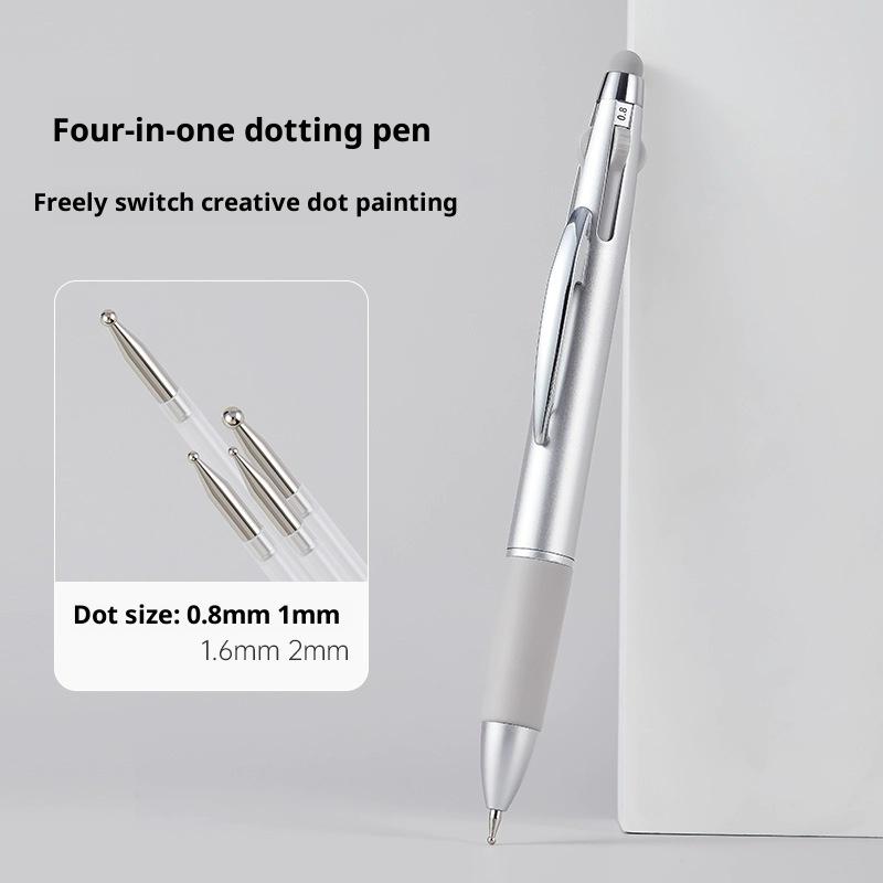 4in1 0.8/1.0/1.6/2.0mm Nail Pu - Nail Art Dotting Tool recensie en prijs