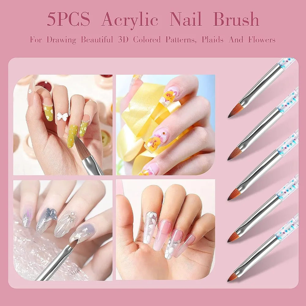 32 stuks nagelkunstborstels, a - Nail Art Dotting Tool recensie en prijs