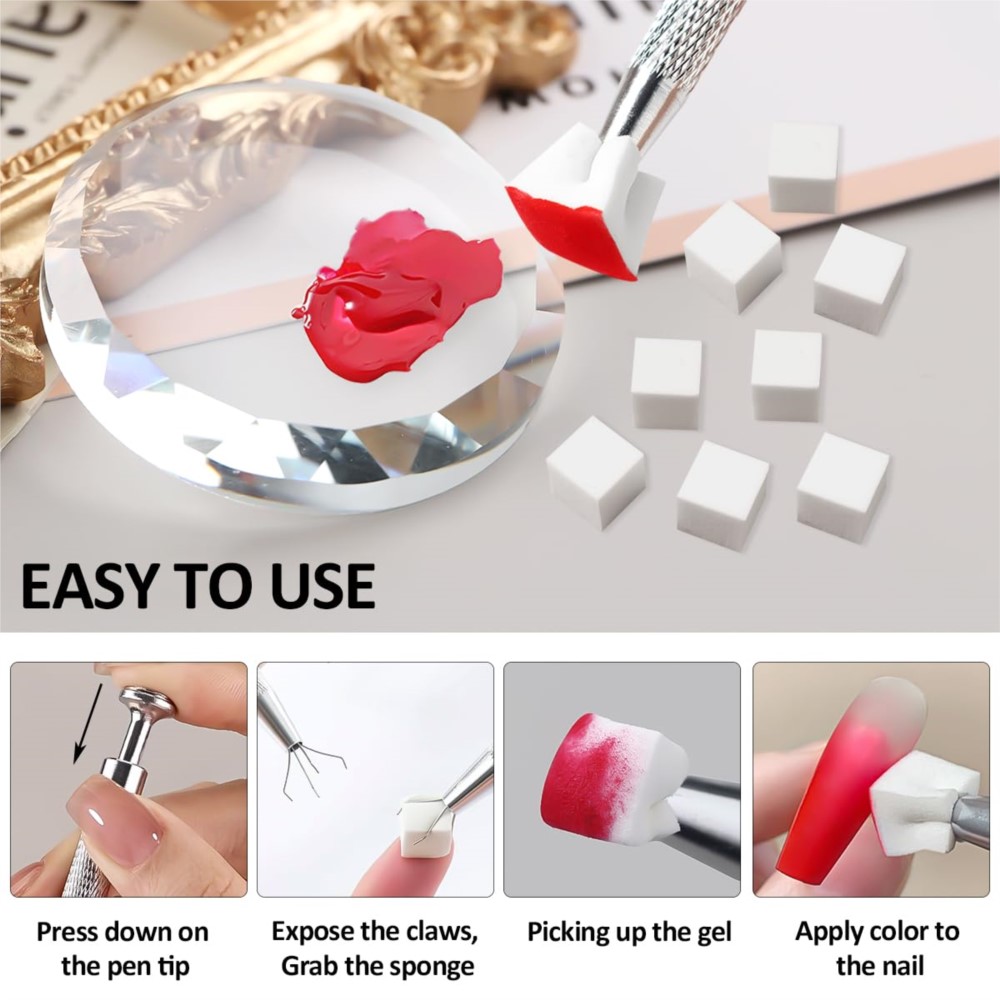 50/100 Stuks Witte Mini Nagels - Nail Art Pinterest recensie en prijs