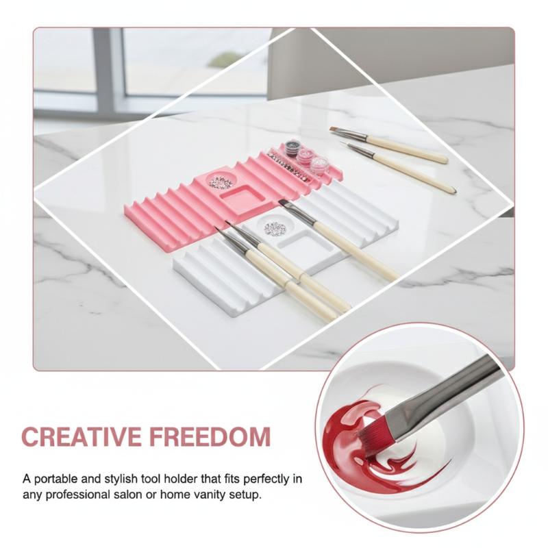 Herbruikbaar nagelkunstpalet m - Nail Art Vector recensie en prijs