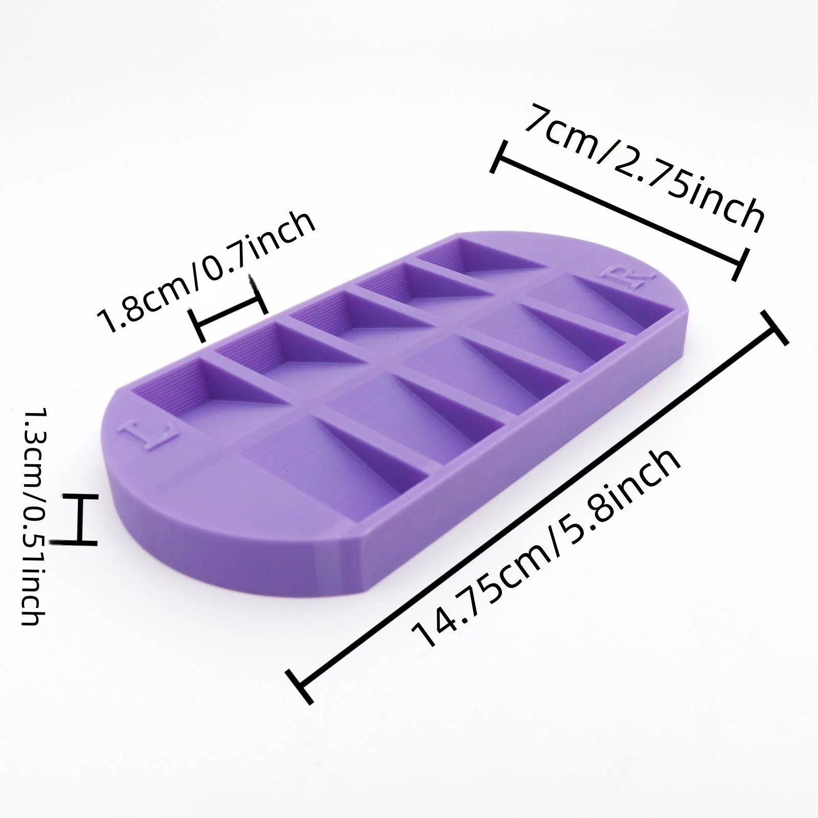 8-vakjes nageltip opbergbak me - Nail Art Pinterest recensie en prijs