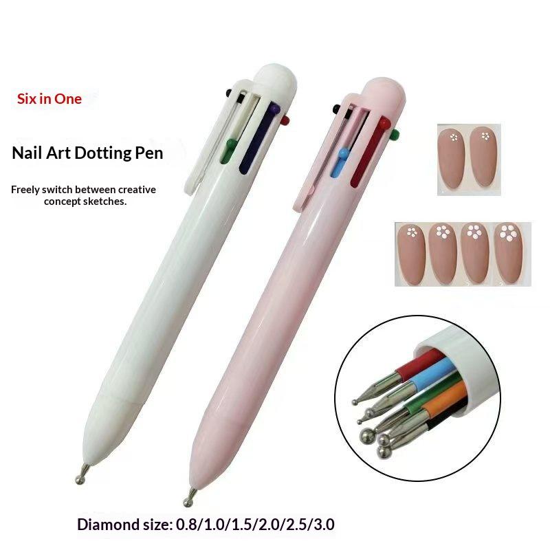 6-in-1 Kristalpotlood Pen voor - Nail Art Dotting Tool recensie en prijs