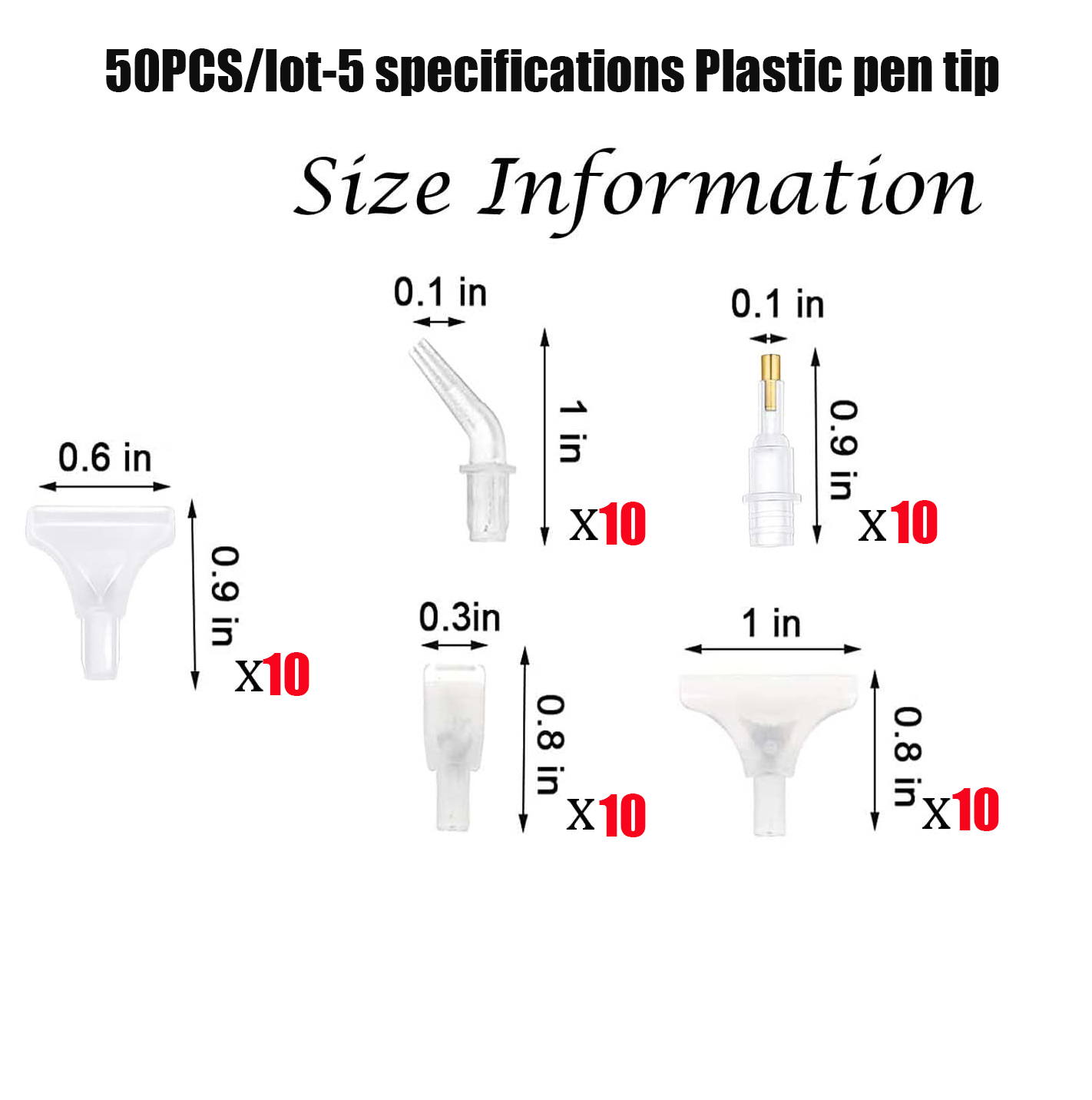 50 stuks Diamant Schilderen Ar - Nail Art Dotting Tool recensie en prijs