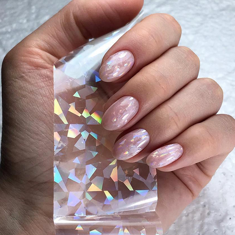 100*4 cm Papier Sticker Folie  - Nail Art Pinterest recensie en prijs