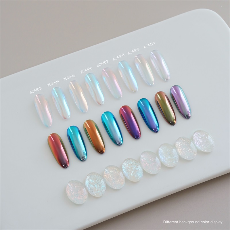 HNDO Nieuwe Verpakking Aurora  - Nail Glitter Chrome recensie en prijs
