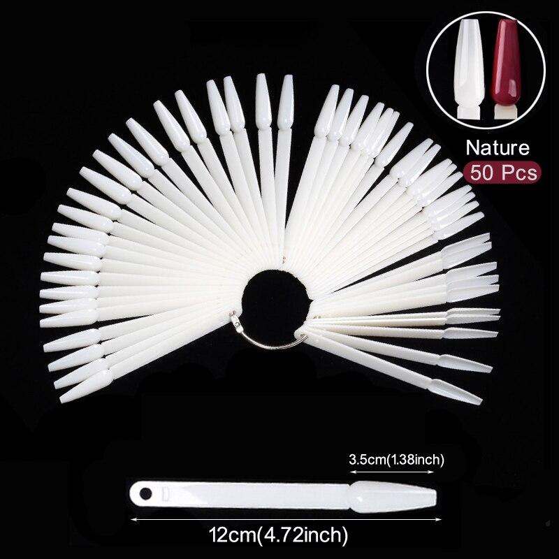 Nail Display Sticks Clear Natu - Nail Art Vector recensie en prijs