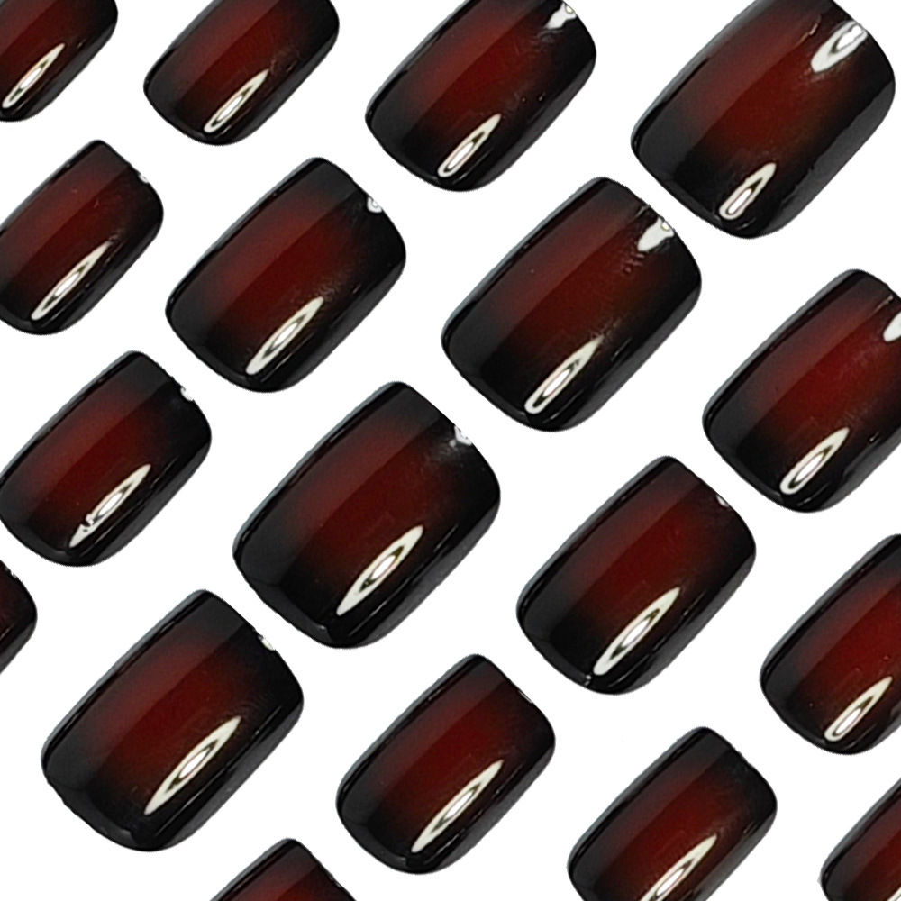 Korte vierkante nepnagels voor - Nail Art Press On recensie en prijs