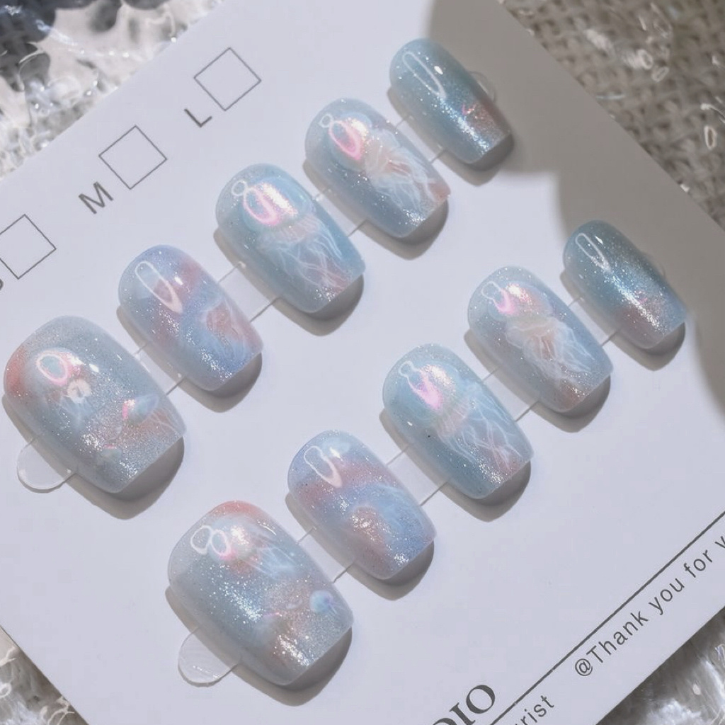 10 stuks vrouwen kleur dromeri - Nail Art Press On recensie en prijs