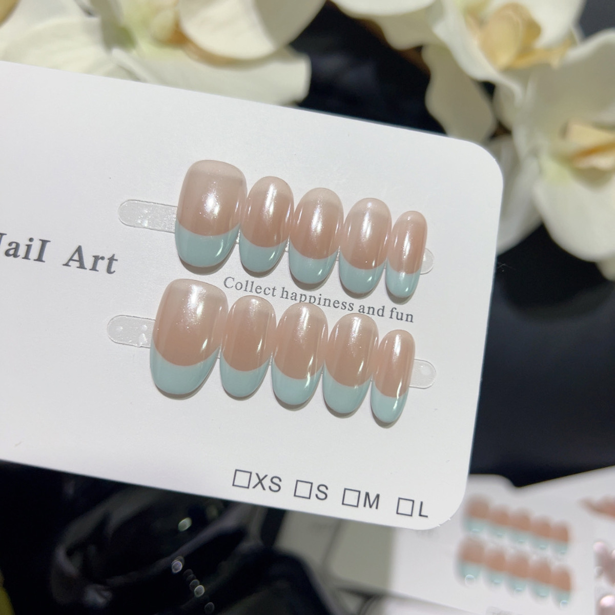 10 stuks Franse amandelvormige - Nail Art Cat Eye Pink recensie en prijs