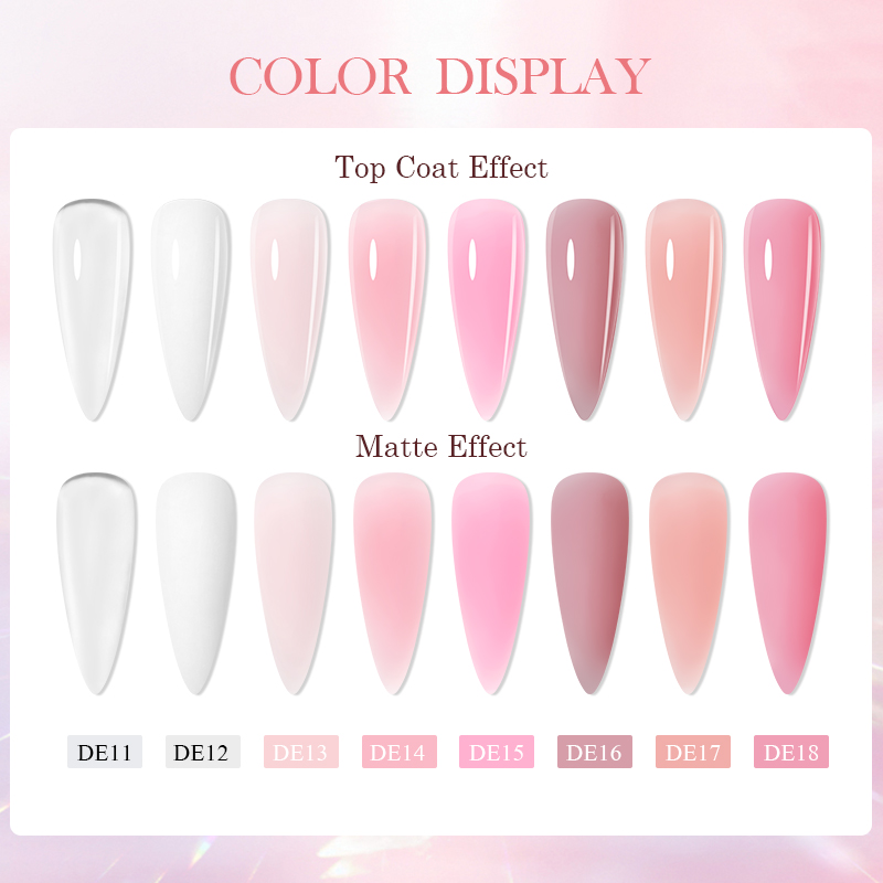 4/6/8 stuks 20ml Poly Nagelver - Polygel Nail Kit recensie en prijs
