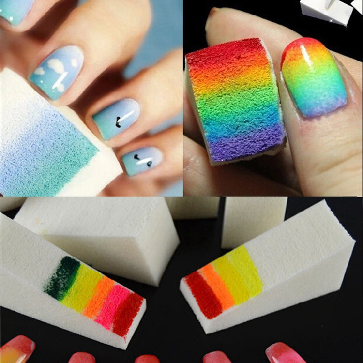20/50 Stuks Witte Zachte Spons - Nail Art Pinterest recensie en prijs