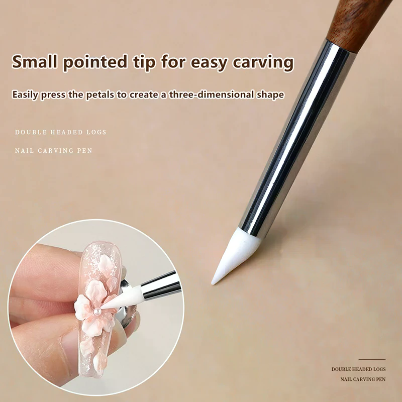 2 stuks dubbelzijdige silicone - Nail Art Dotting Tool recensie en prijs