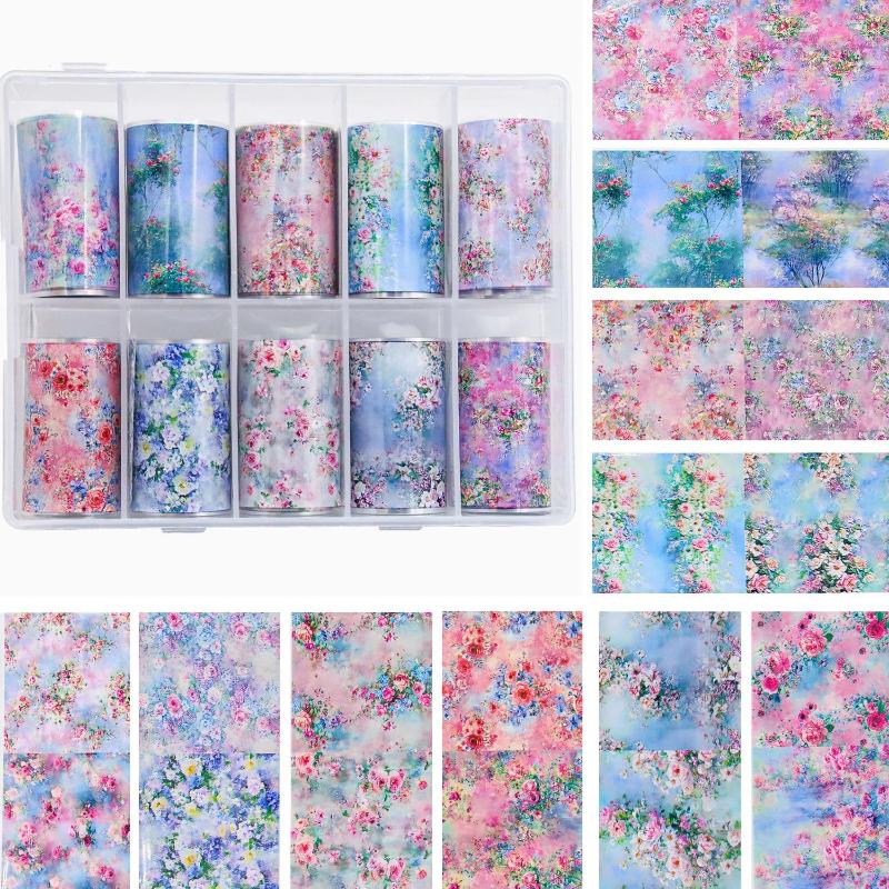 Nieuwe 10 Rollen Gemengde Nail - Nail Art Pinterest recensie en prijs