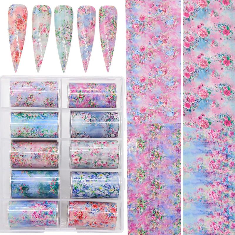 Nieuwe 10 Rollen Gemengde Nail - Nail Art Pinterest recensie en prijs