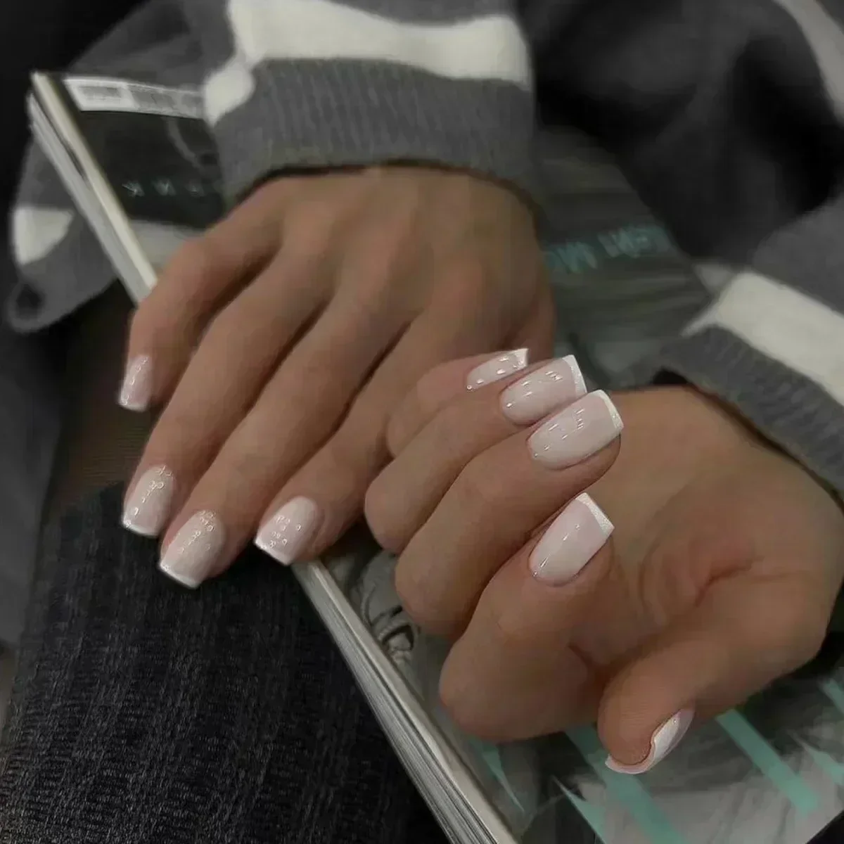 24 stuks eenvoudige ballet gli - Nail Art Press On recensie en prijs