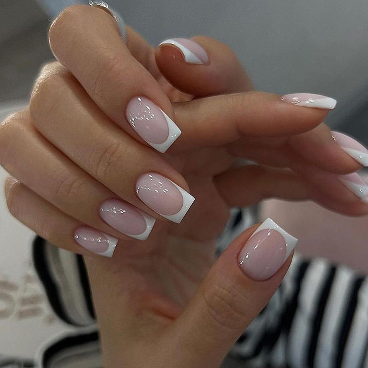 24 stuks eenvoudige ballet gli - Nail Art Press On recensie en prijs
