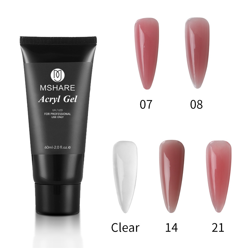 MSHARE 2 stks/set 30g/60g Natu - Polygel Nail Kit recensie en prijs